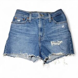 Levi’s high rise shorts